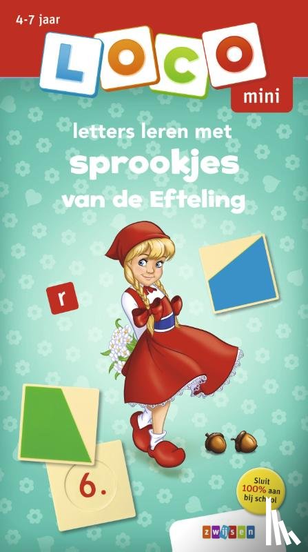  - Loco mini letters leren met sprookjes van de Efteling