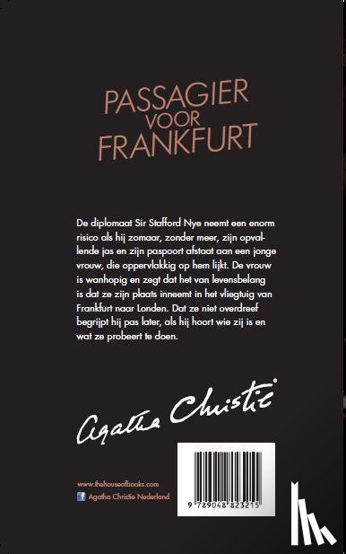Christie, Agatha - Passagiers voor Frankfurt