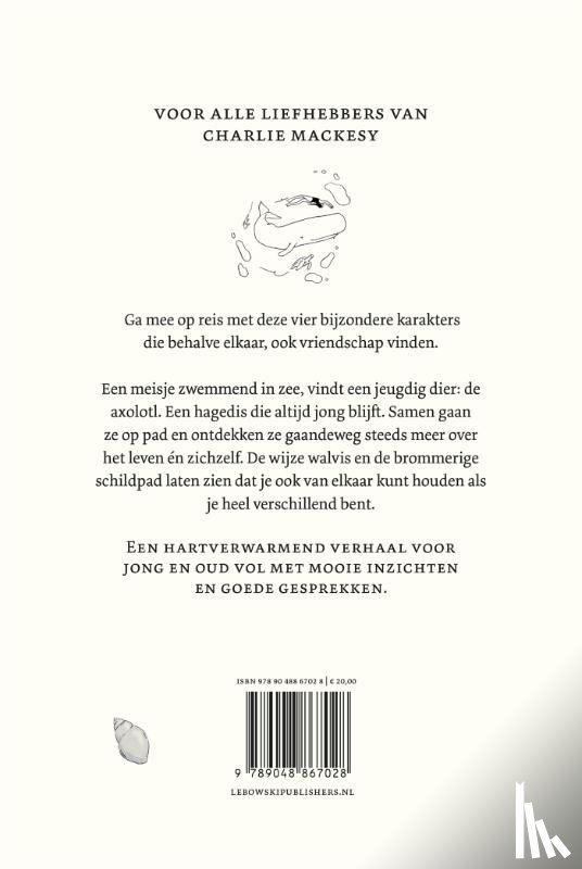 Polderman, Katinka, Corduwener, Merel - Het meisje, de walvis, de schildpad en de axolotl