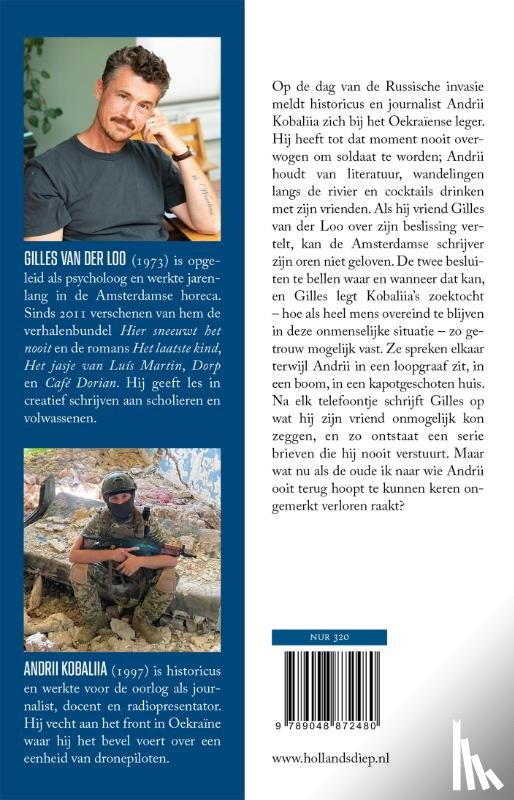 Kobaliia, Andrii, Loo, Gilles van der - Mens blijven aan het front