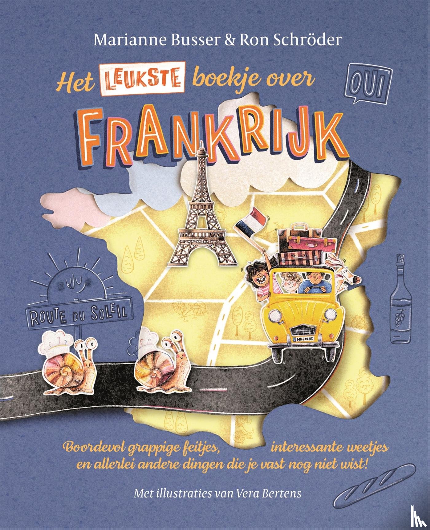 Busser, Marianne, Schröder, Ron - Het leukste boekje over Frankrijk