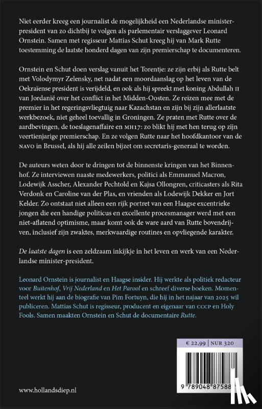 Ornstein, Leonard, Schut, Mattias - De laatste dagen