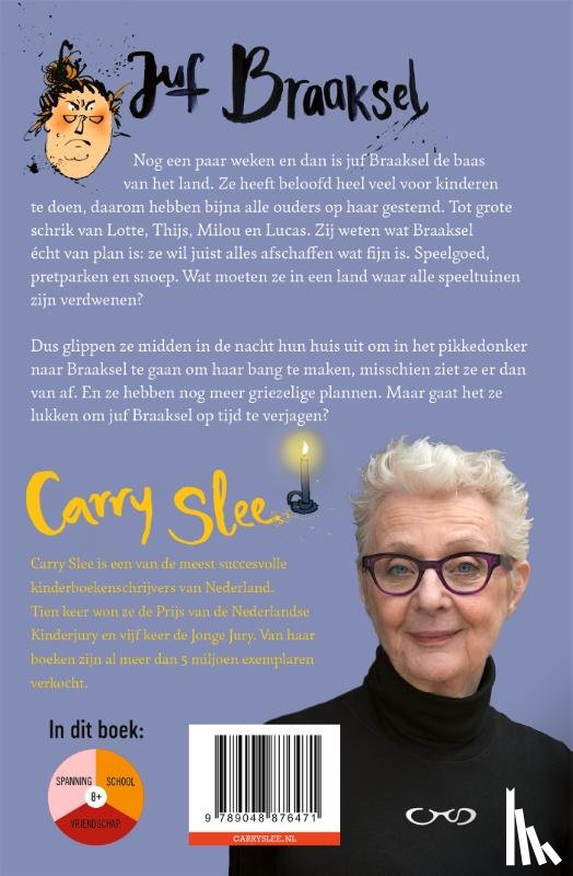 Slee, Carry - Juf Braaksel en de verschrikkelijke klopgeest