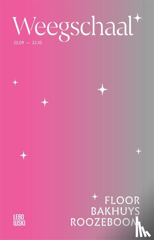 Bakhuys Roozeboom, Floor - Literaire astrologie-reeks: Weegschaal