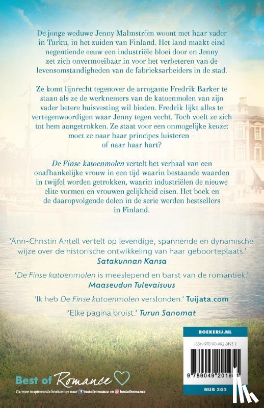Antell, Ann-Christin - De Finse katoenmolen