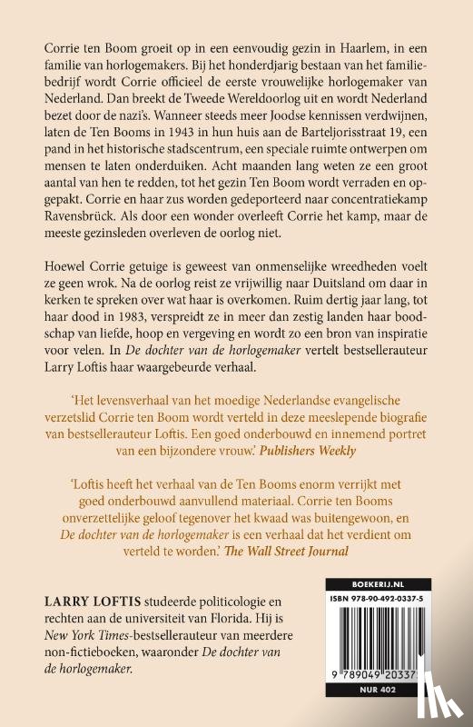 Loftis, Larry - De dochter van de horlogemaker