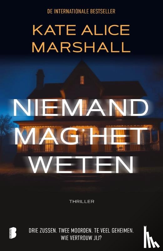 Marshall, Kate Alice - Niemand mag het weten