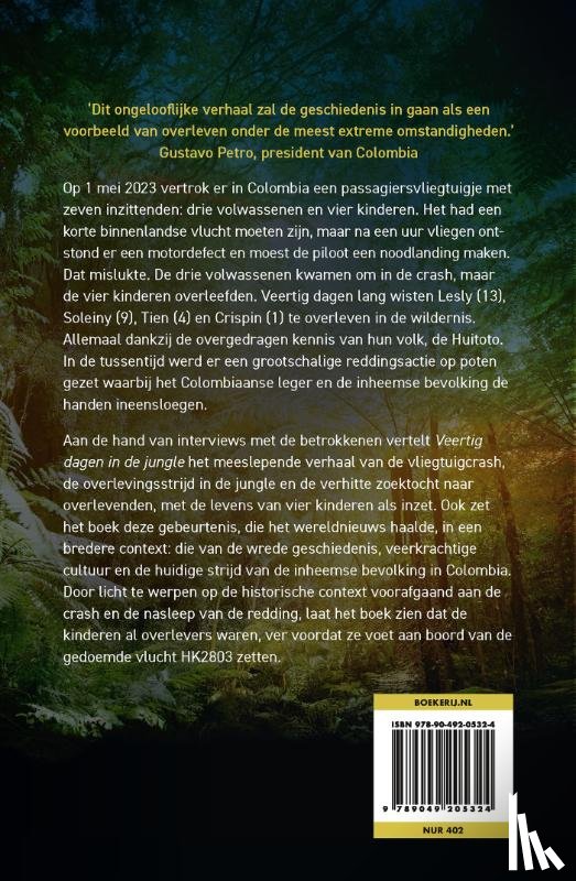 Youkee, Mat, Intertekst - Veertig dagen in de jungle