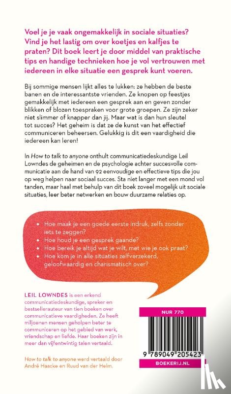 Lowndes, Leil - How to talk to anyone