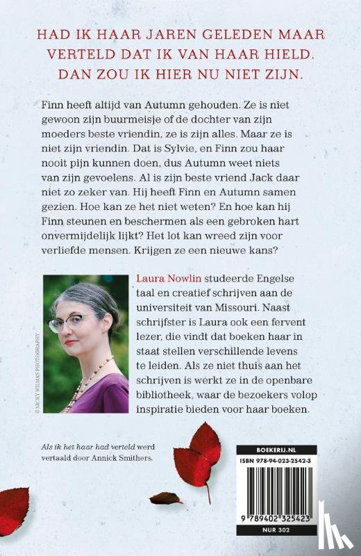 Nowlin, Laura - Als ik het haar had verteld