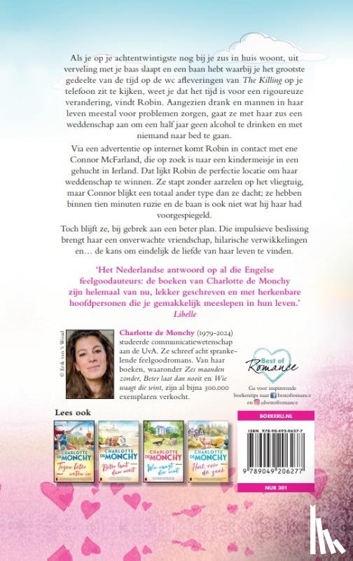 Monchy, Charlotte de - Zes maanden zonder