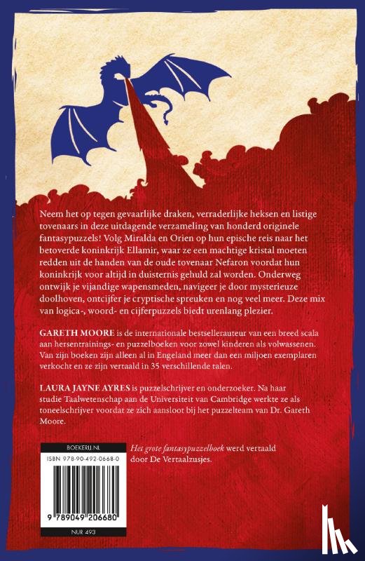 Moore, Gareth, Ayres, Laura Jayne - Het grote fantasypuzzelboek