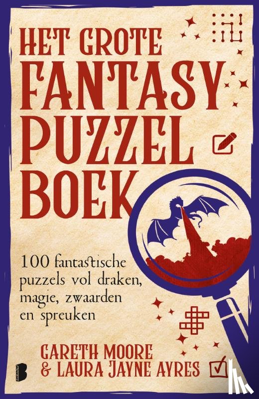 Moore, Gareth, Ayres, Laura Jayne - Het grote fantasypuzzelboek