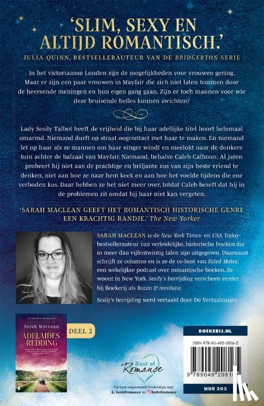 MacLean, Sarah - Sesily's bevrijding