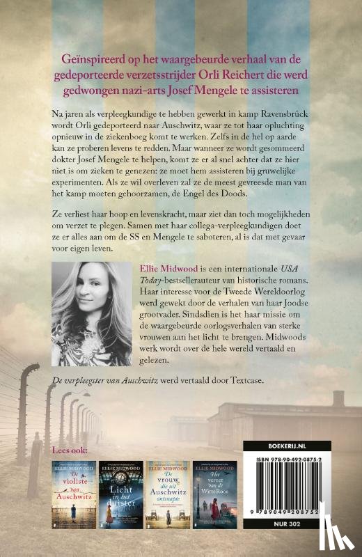 Midwood, Ellie, Textcase - De verpleegster van Auschwitz