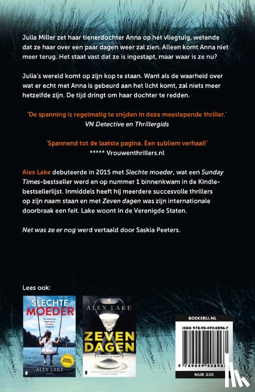 Lake, Alex, Vitataal - Net was ze er nog
