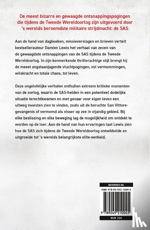 Lewis, Damien - SAS: ontsnappen aan de nazi's