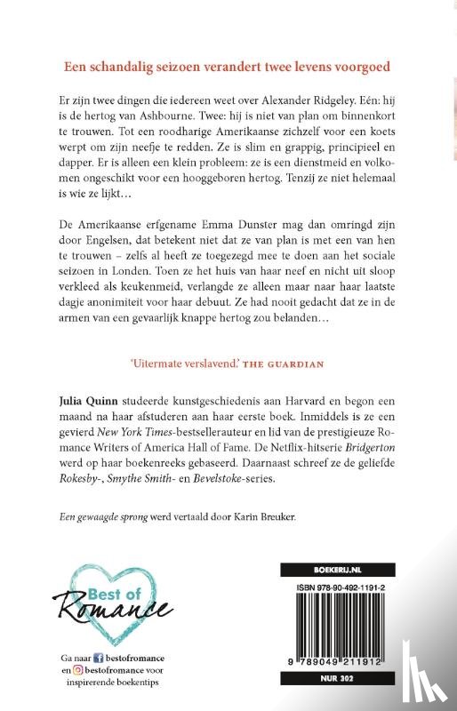 Quinn, Julia - Een gewaagde sprong