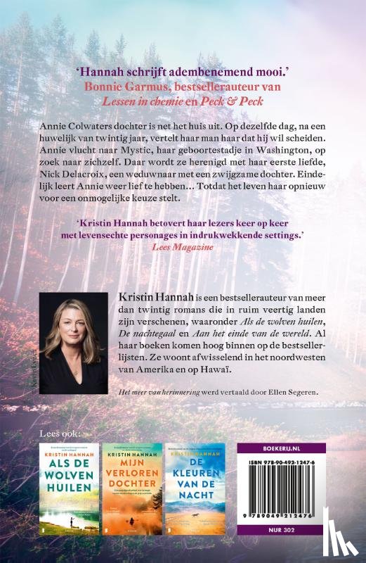 Hannah, Kristin - Het meer van herinnering