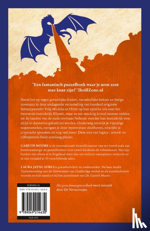 Moore, Gareth, Ayres, Laura Jayne - Het grote fantasypuzzelboek
