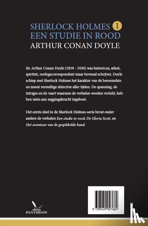 Doyle, Arthur Conan - Een studie in rood