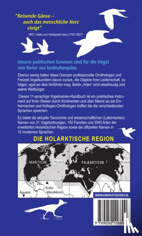 Tolhuijs, Ad - 11-sprachiges Handbuch der Namen sämtlicher Vögel der Holarktis