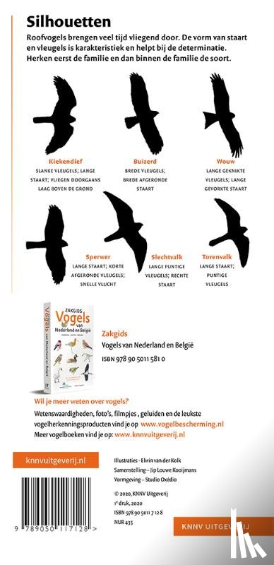 Louwe Kooijmans, Jip - Set Minigids Roofvogels van Nederland en Belgie