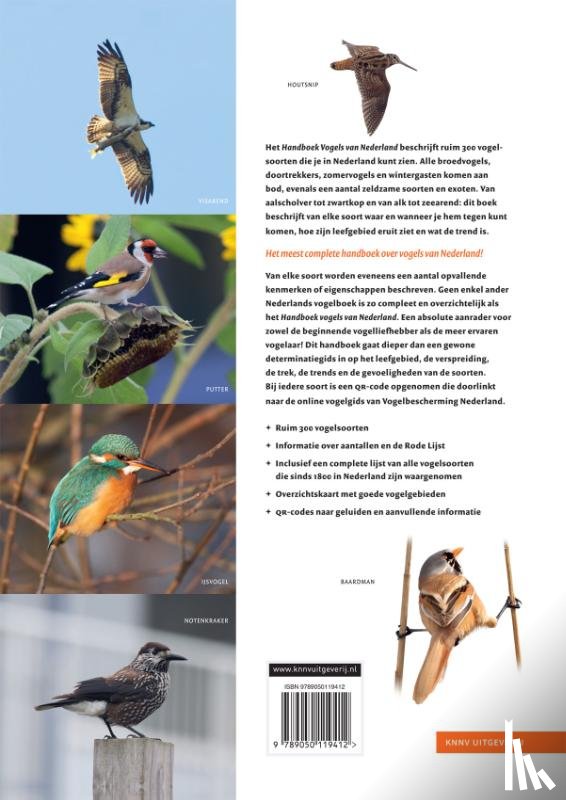 Hoogenstein, Luc, Meesters, Ger - Handboek Vogels van Nederland