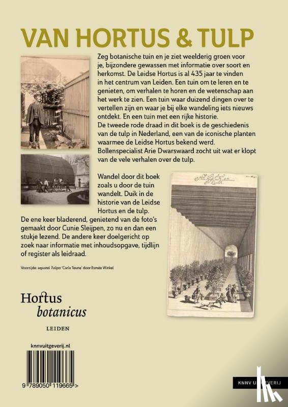 Hortus botanicus Leiden - Van Hortus & tulp