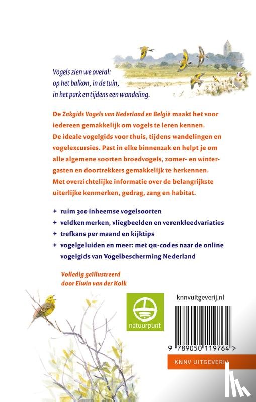 Hoogenstein, Luc, Louwe Kooijmans, Jip - Zakgids Vogels van Nederland en België