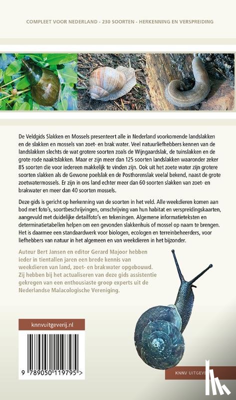 Jansen, Bert - Veldgids Land- en zoetwatermollusken