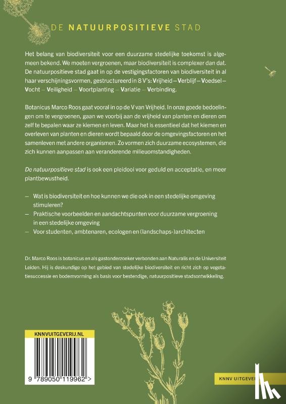 Roos, Marco - De natuurpositieve stad