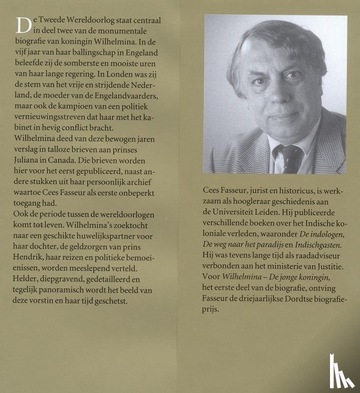 Fasseur, Cees - Krijgshaftig in een vormeloze jas