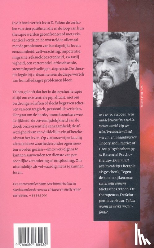 Yalom, Irvin D. - Scherprechter van de liefde
