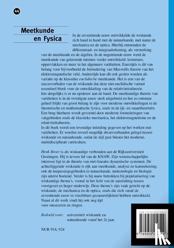 Broer, H. - Meetkunde en fysica