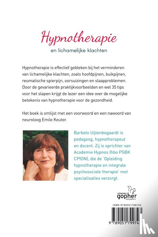 Uijtenbogaardt, Barbelo C. - Hypnotherapie en lichamelijke klachten