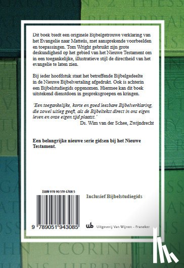 Wright, Tom, Vos, David de - MATTEÜS VOOR IEDEREEN 2