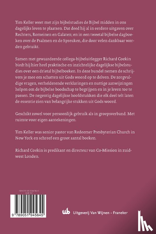 Keller, Tim, Coekin, Richard - Schatgraven in de Bijbel