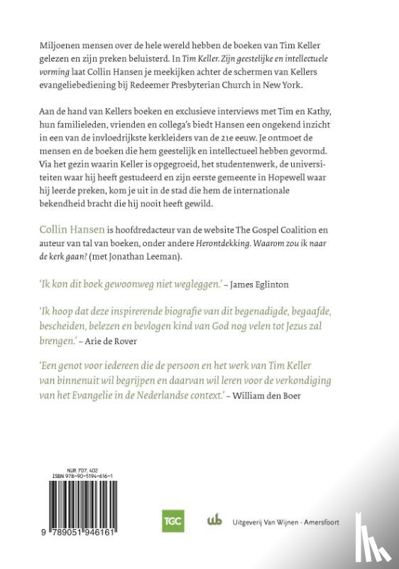 Hansen, Collin - Tim Keller