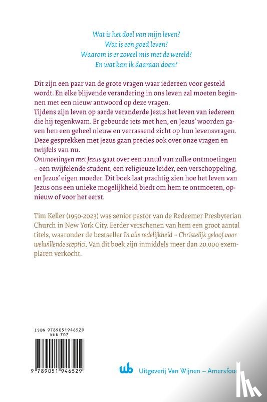 Keller, Tim - Ontmoetingen met Jezus