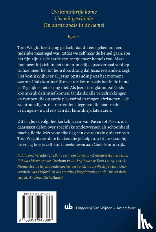 Wright, Tom - Op aarde zoals in de hemel