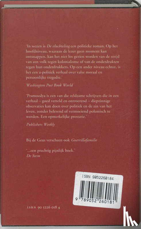 Toer, P.A. - De vluchteling