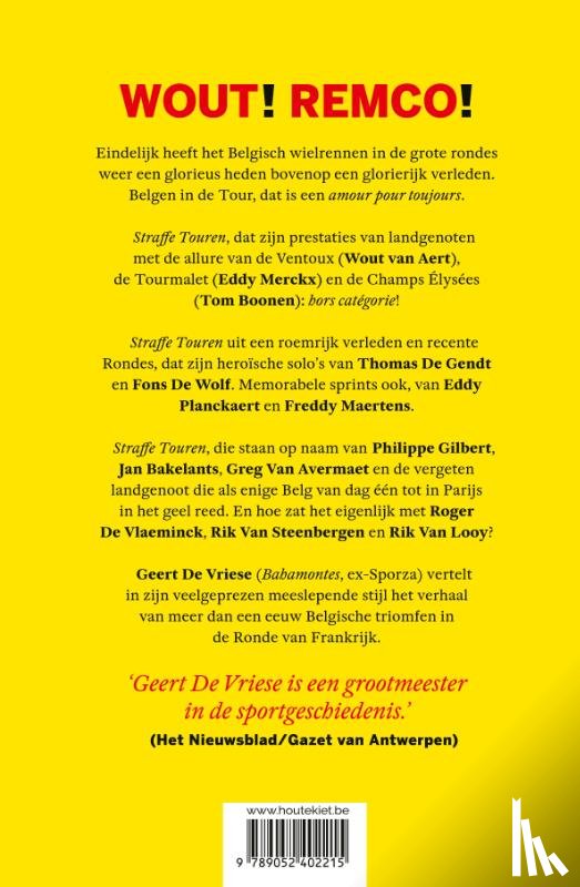 Vriese, Geert de - Straffe Touren