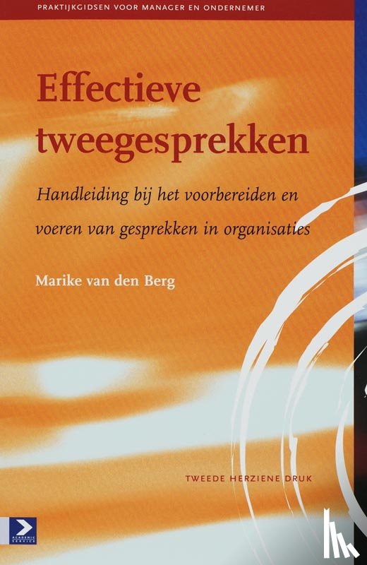 Berg, Marike van den - Effectieve tweegesprekken