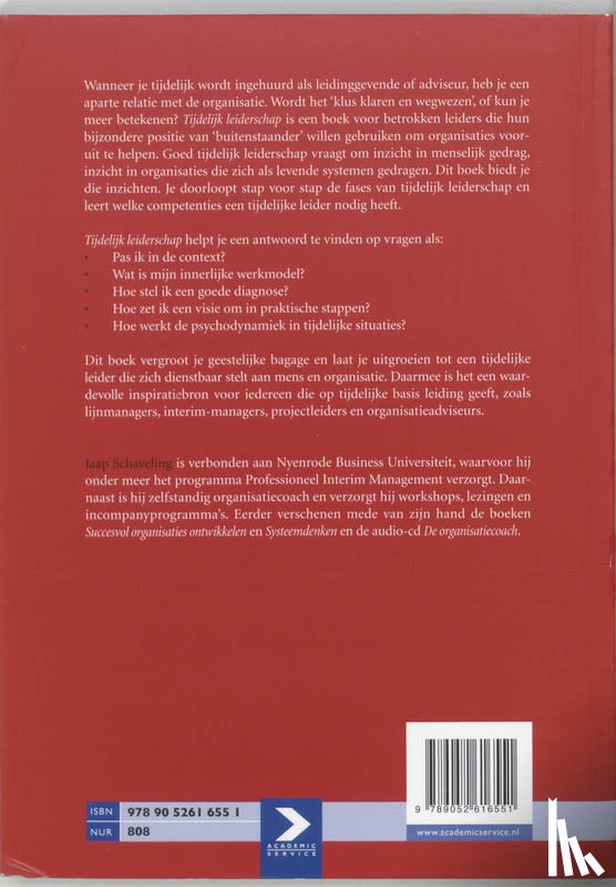 Schaveling, J. - Tijdelijk leiderschap