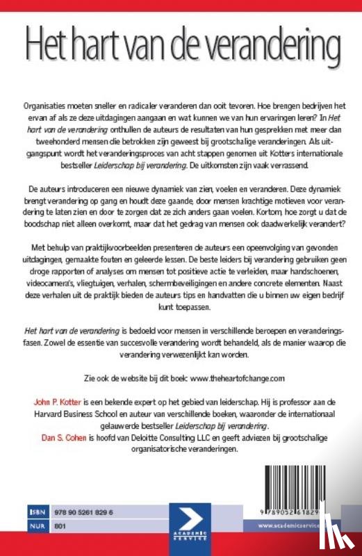 Kotter, John P., Cohen, Dan S. - Het hart van de verandering