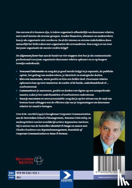 Riel, Cees B.M. van - The alignment factor