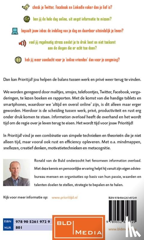 Buld, Ronald van de - Prioritijd
