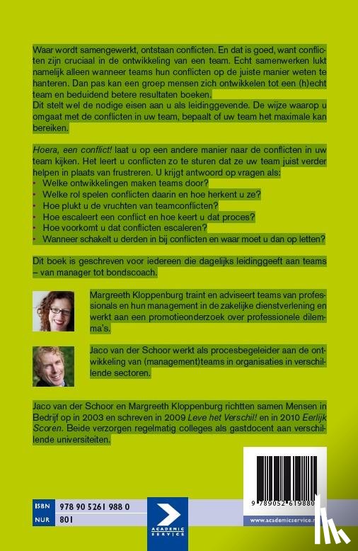 Kloppenburg, Margreeth, Schoor, Jaco van der - Hoera een conflict!