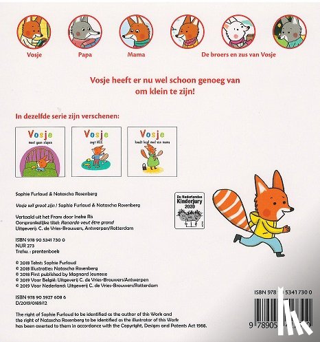 Furlaud, Sophie, Rosenberg, Natasha (Ill. - Vosje wil groot zijn